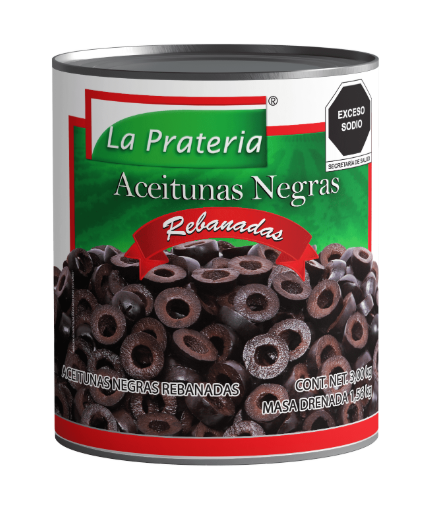 Aceituna Negra Rebanadas 3kg