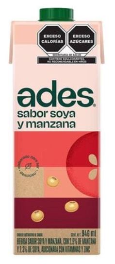 Ades C/Jugo de Manzana 946ml