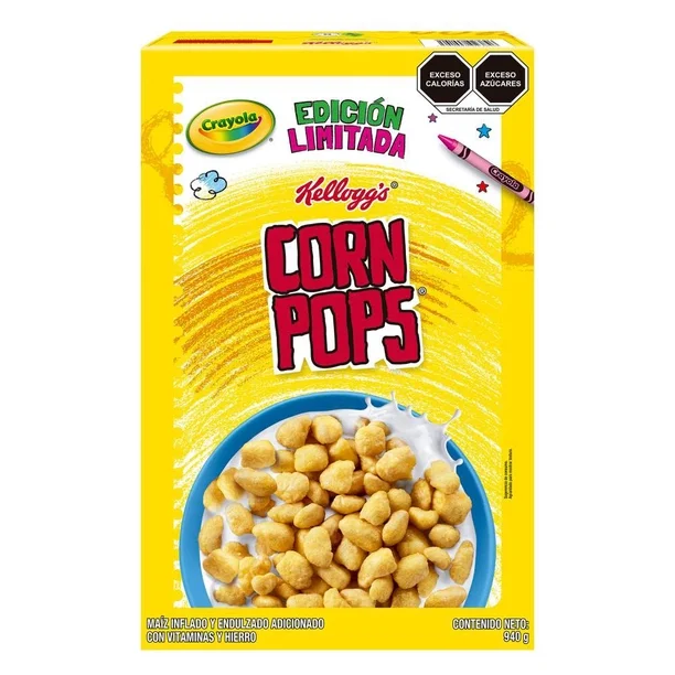 Cereal Jumbo Corn Pops 940g