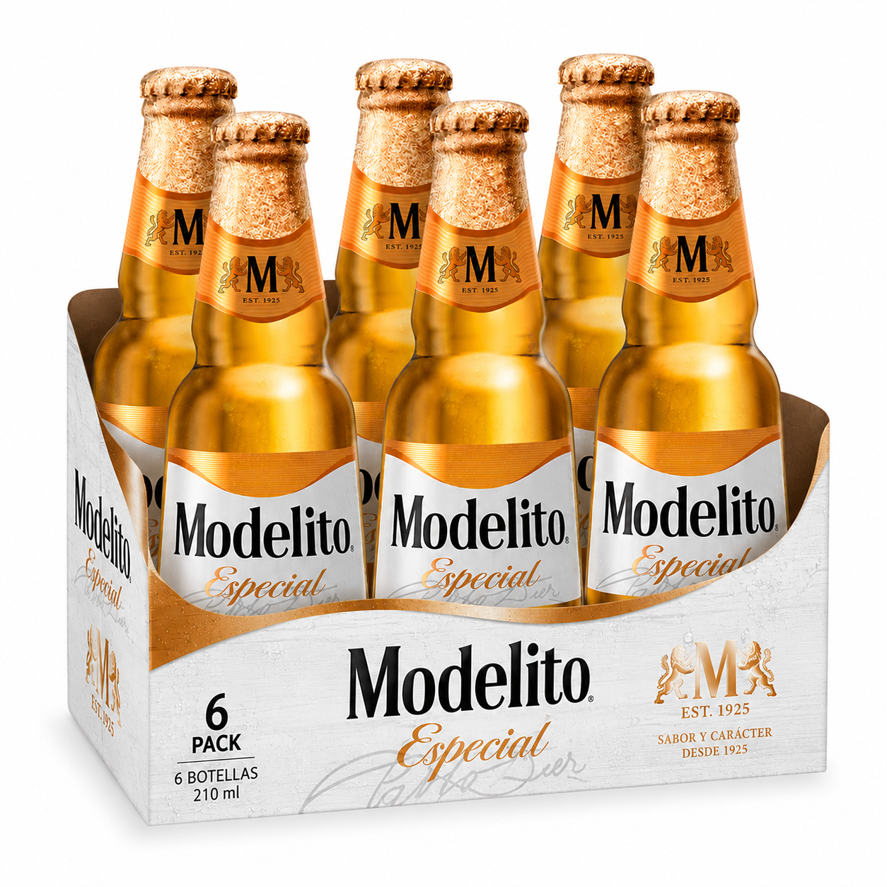 Modelito Especial Botella Cuartito 210ml 6pack