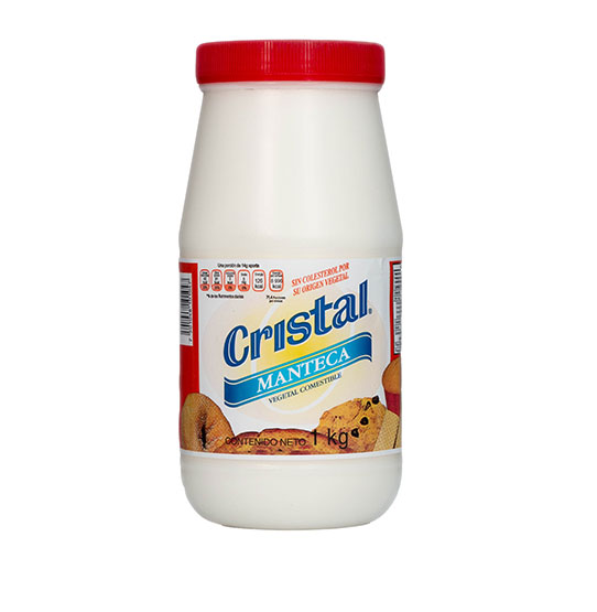 Cristal Manteca Vegetal 1kg