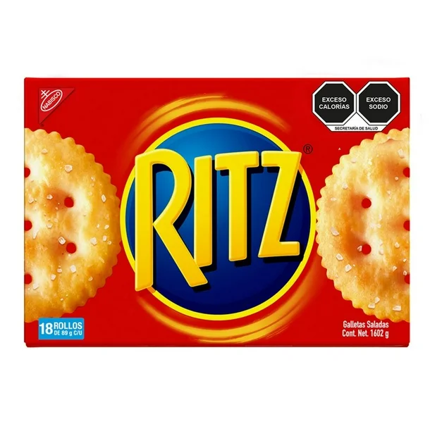 GALLETAS RITZ SALADAS 18paq. / 89g