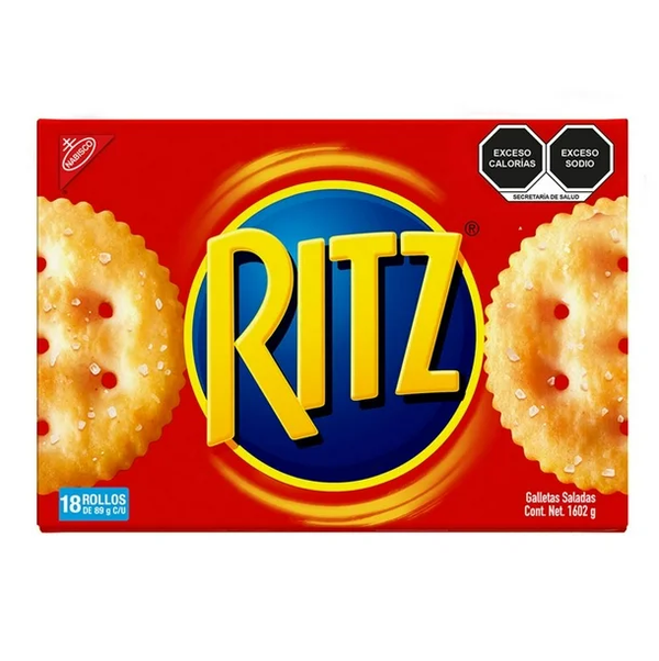 Galletas Ritz Saladas 18paq. / 89g - SURTILAG