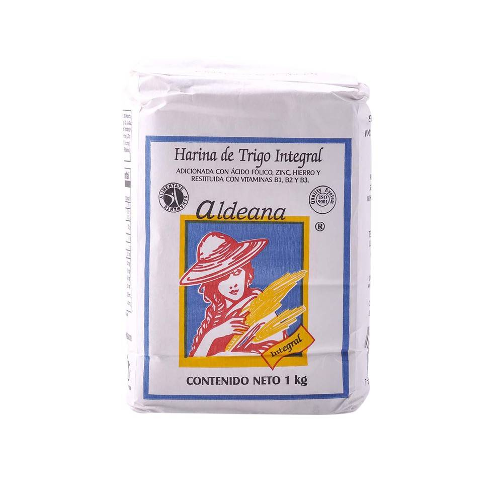 Harina Aldeana de Trigo Integral 1kg