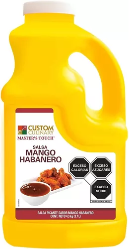 SALSA MANGO HAB. P/ALITAS CUSTOM CULINARY 4.3kg