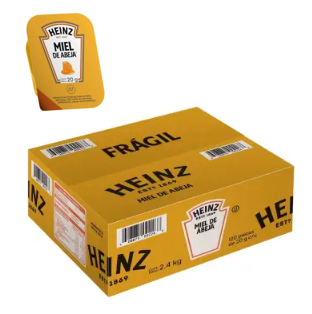 MIEL DE ABEJA HEINZ PORCIONADA 120pza / 20g