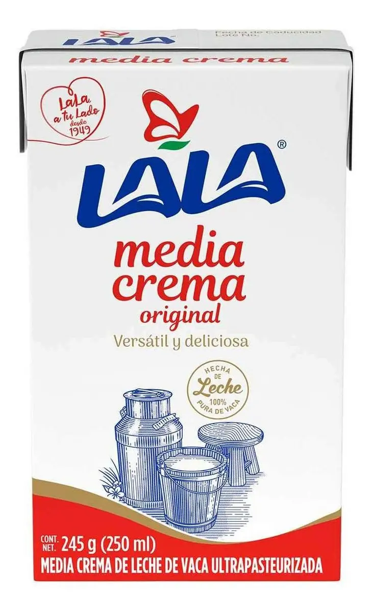 Media Crema Lala 250ml