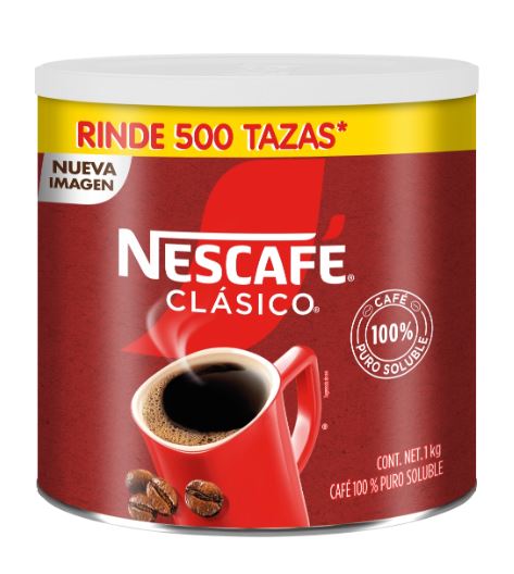 Café Soluble Clásico Nescafé 1kg
