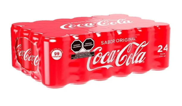 REFRESCO MINI COCA COLA LATA 235ml 24 pack