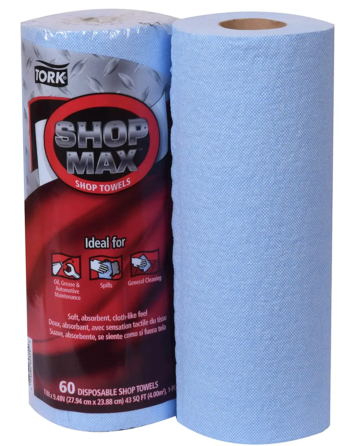 Toalla Shop Max Blue Tork 60pza