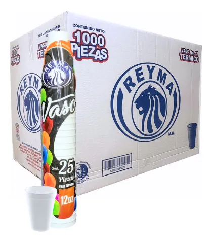 Vaso Térmico No.12 - 40paq. / 25pza