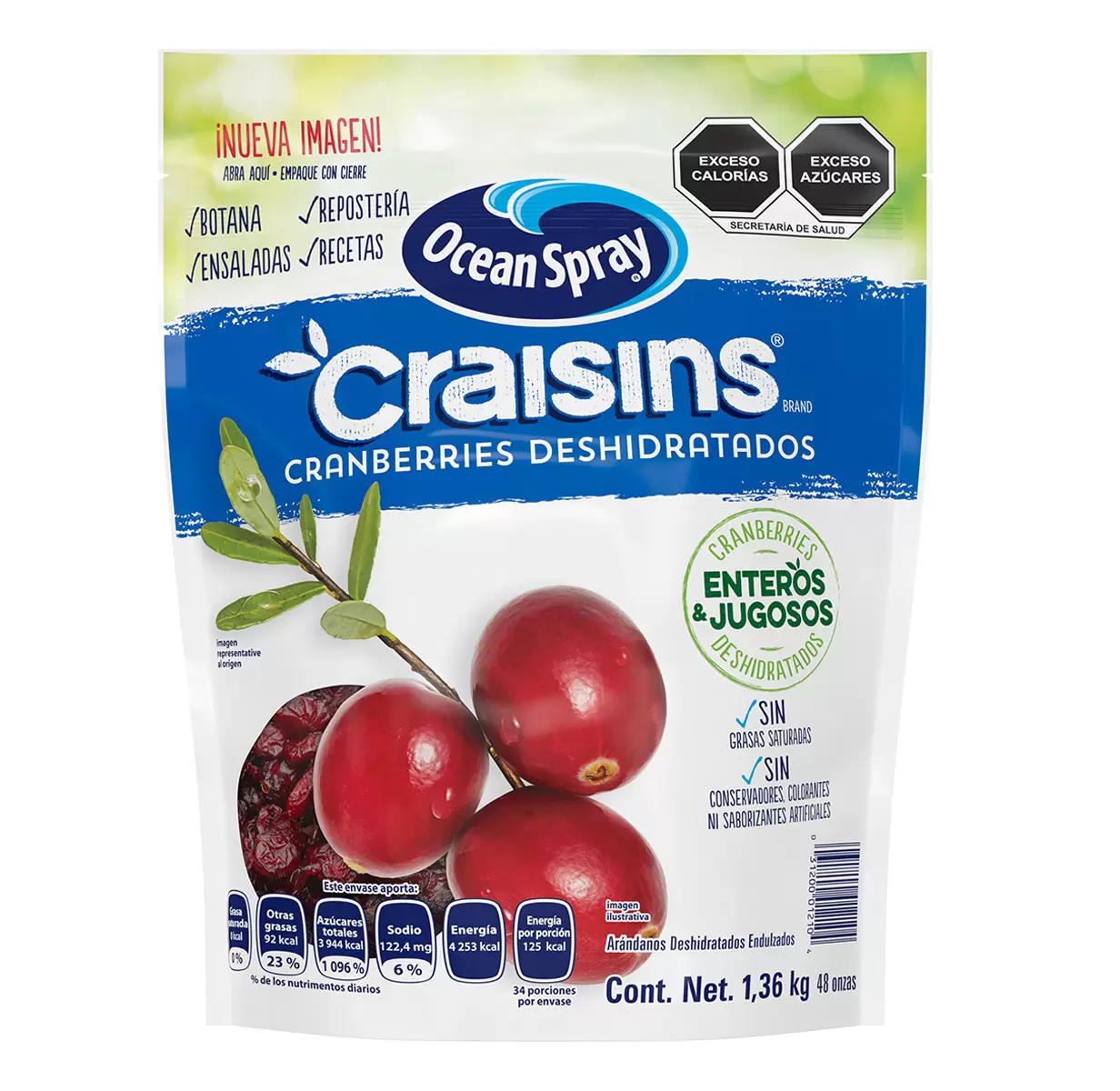 Arándanos Deshidratados 1.36kg