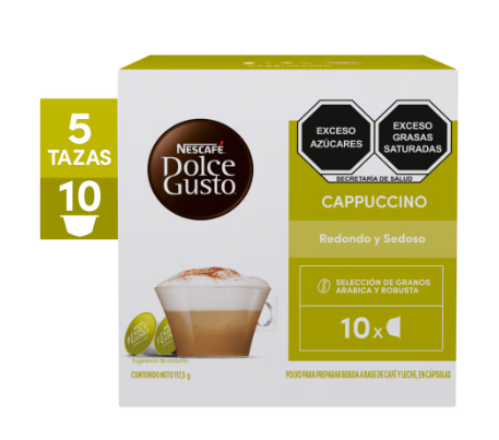 Nescafé Dolce Gusto Capuccino 10 cápsulas