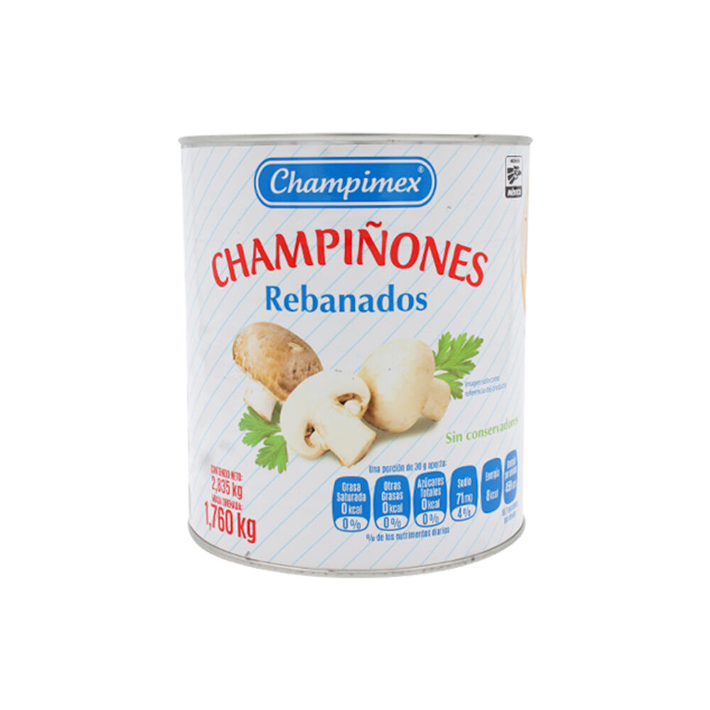 Champiñon Rebanadas Champimex 2.8kg