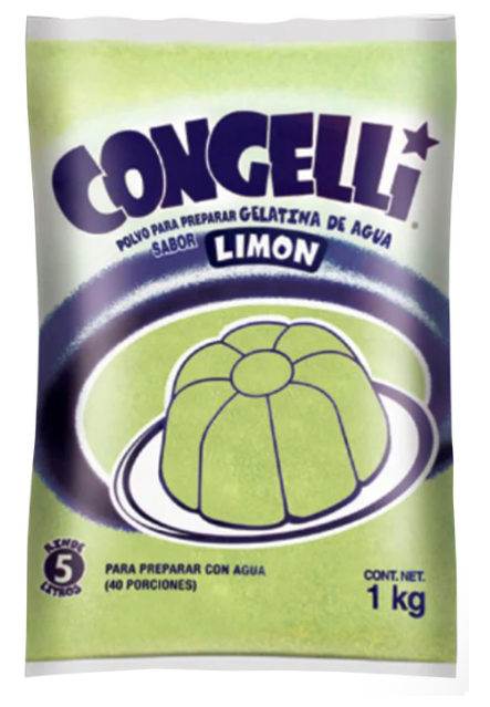 Congelli Gelatina Limón 1kg