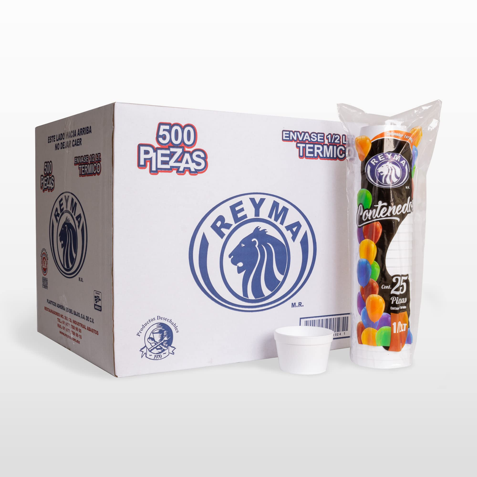 Envase Térmico No. 16 - 20 paq. / 25pza