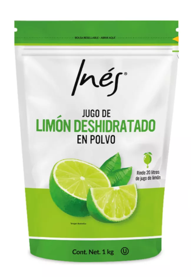 Jugo de Limón Deshidratado en Polvo Inés 1kg