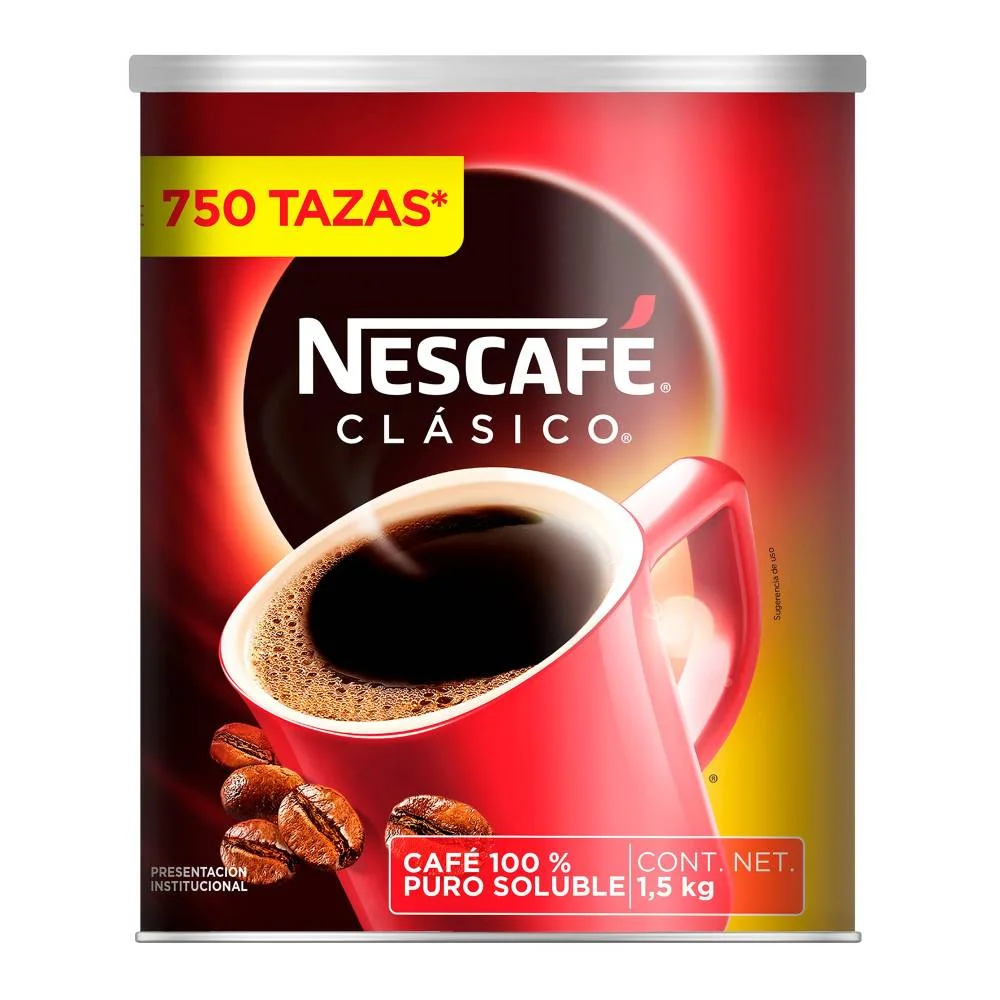 Café Soluble Clásico Nescafé 1.5kg
