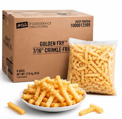 Papas a la Francesa Corte Ondulado 2.26kg