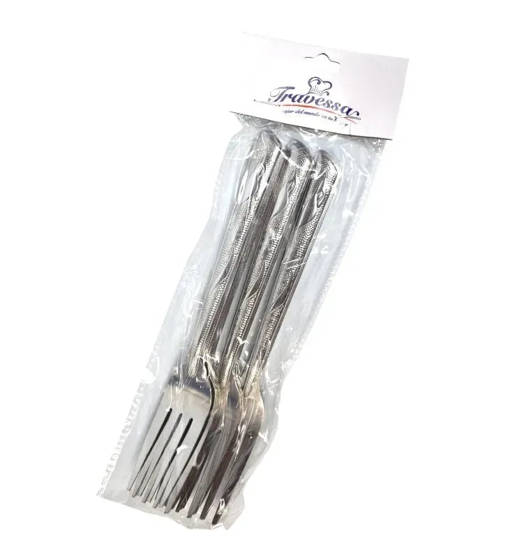 Tenedor 28g Acero Inoxidable 12pza