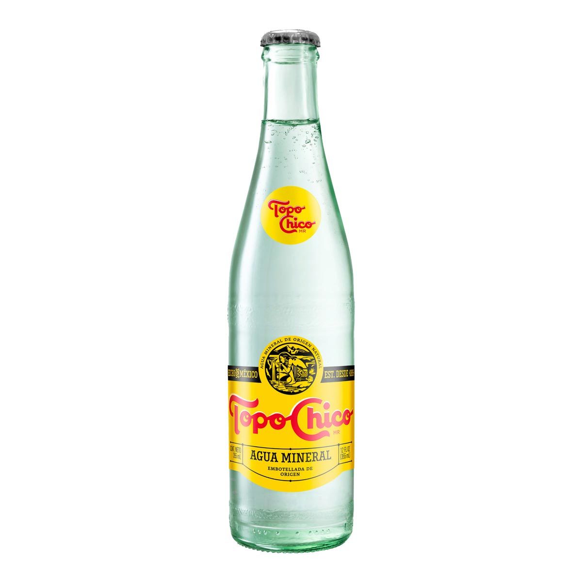 AGUA MINERAL TOPO CHICO VIDRIO 355ml