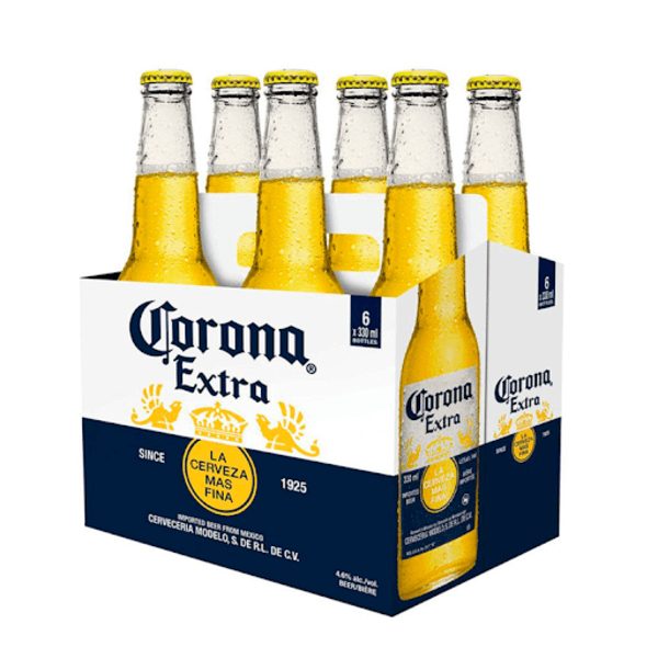 CORONA EXTRA BOTELLA 355ml 6PACK