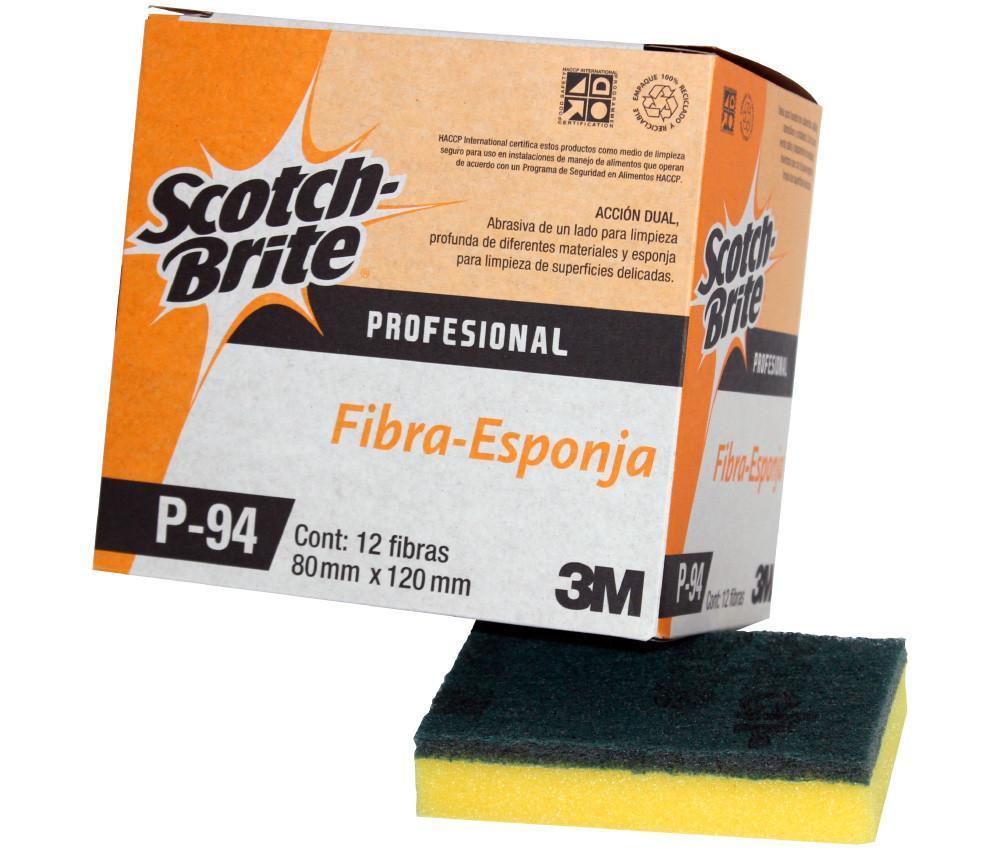 FIBRA ESPONJA P94 SCOTCH BRITE 1pza