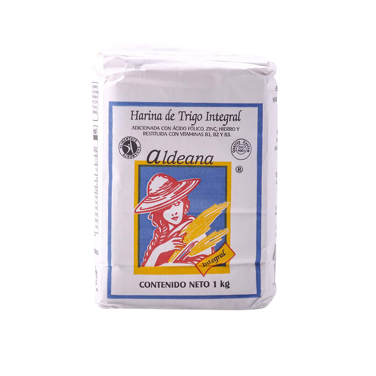 HARINA DE TRIGO INTEGRAL ALDEANA 1kg