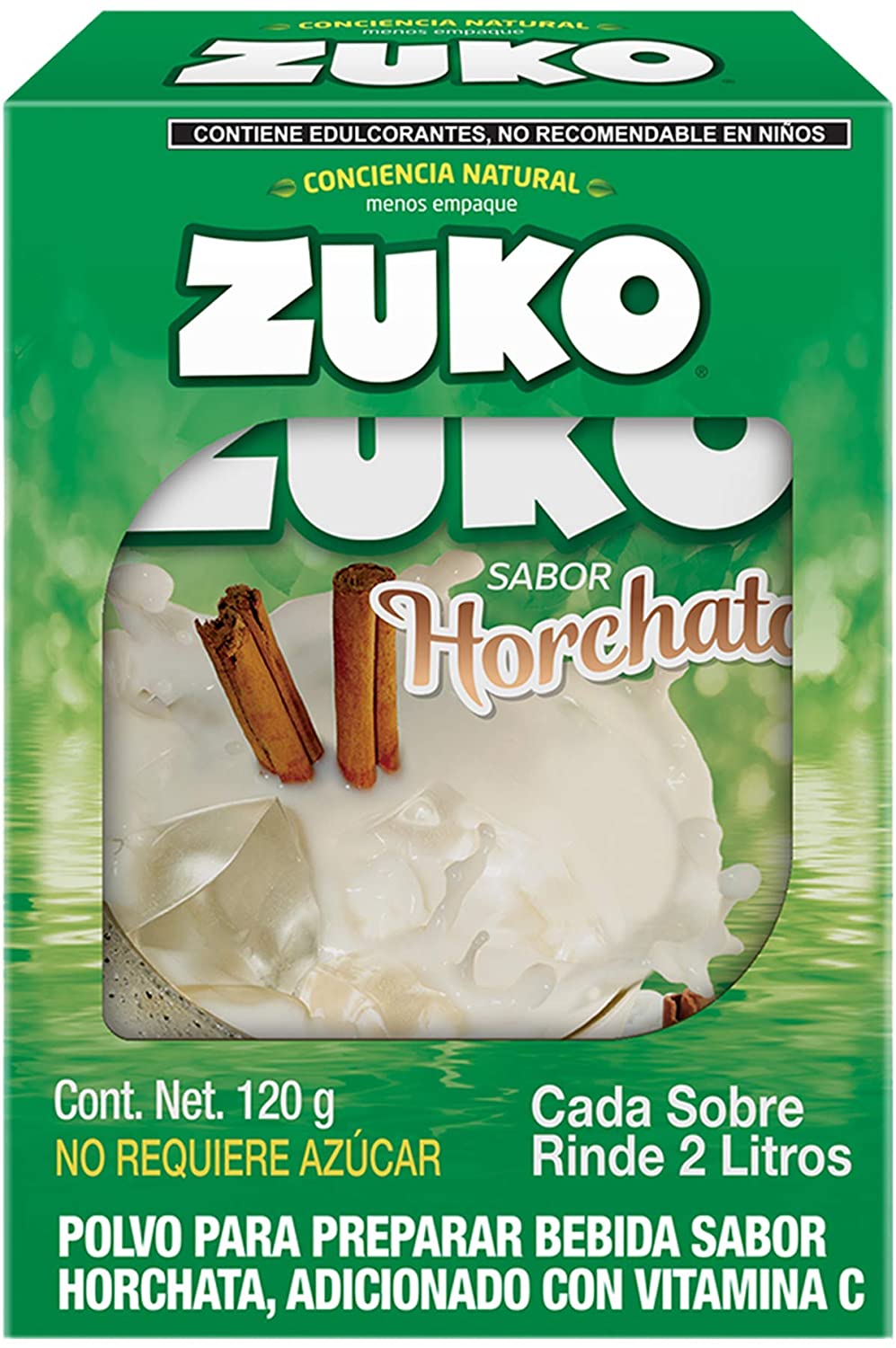 Polvo para Bebidas Zuko 8 sobres / 15g