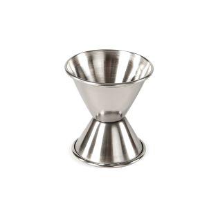 JIGGER ACERO INOX. 1x1.5oz