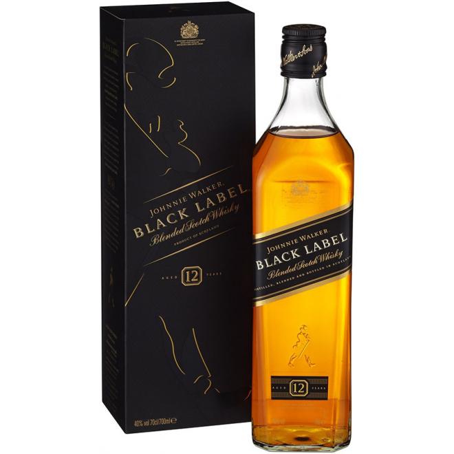 JOHNNIE WALKER BLACK LABEL 750ml