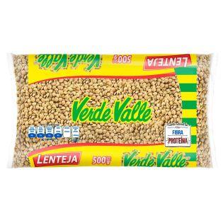 LENTEJA VERDE VALLE BOLSA 500g