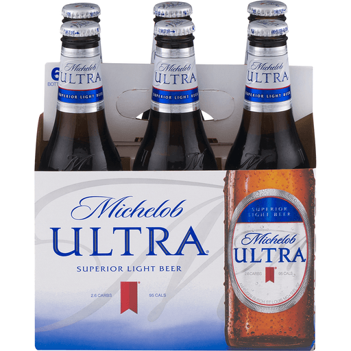MICHELOB ULTRA BOTELLA CUARTITO 210ml 6PACK
