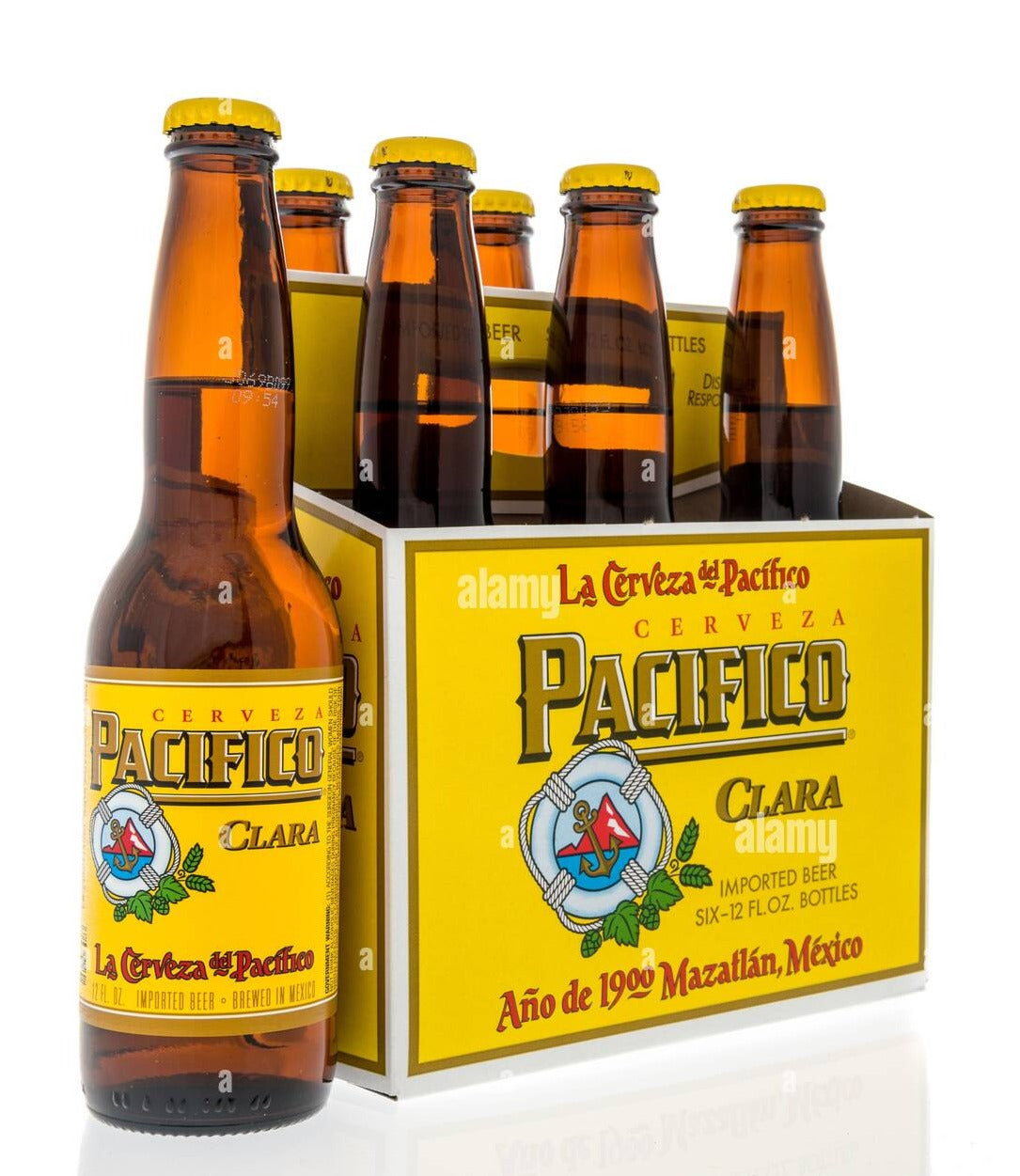 PACIFICO CLARA BOTELLA 355ml 6PACK