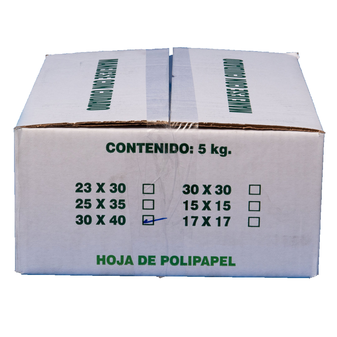 LAMINA DE POLIPAPEL 30x40 5kg