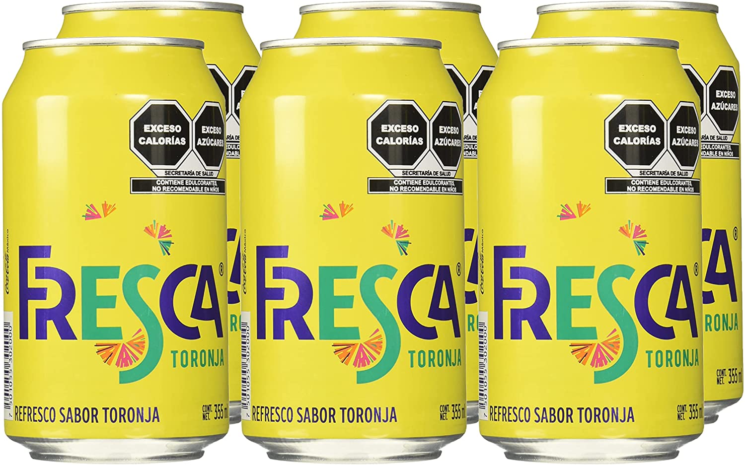 REFRESCO FRESCA LATA 355ml 6PACK