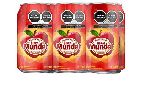 REFRESCO SIDRAL MUNDET LATA 355ml 6PACK