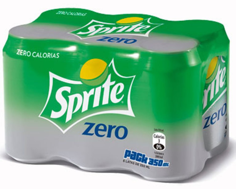 REFRESCO SPRITE SIN AZUCAR LATA 355ml 6PACK